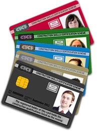 Order any CSCS Card from the available range of CSCS Cards